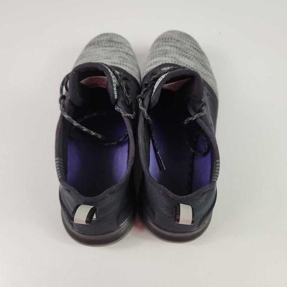 Under Armour Womens Charged Running Shoes Black 1288348002 Color Block Knit 9.5 - Picture 4 of 8